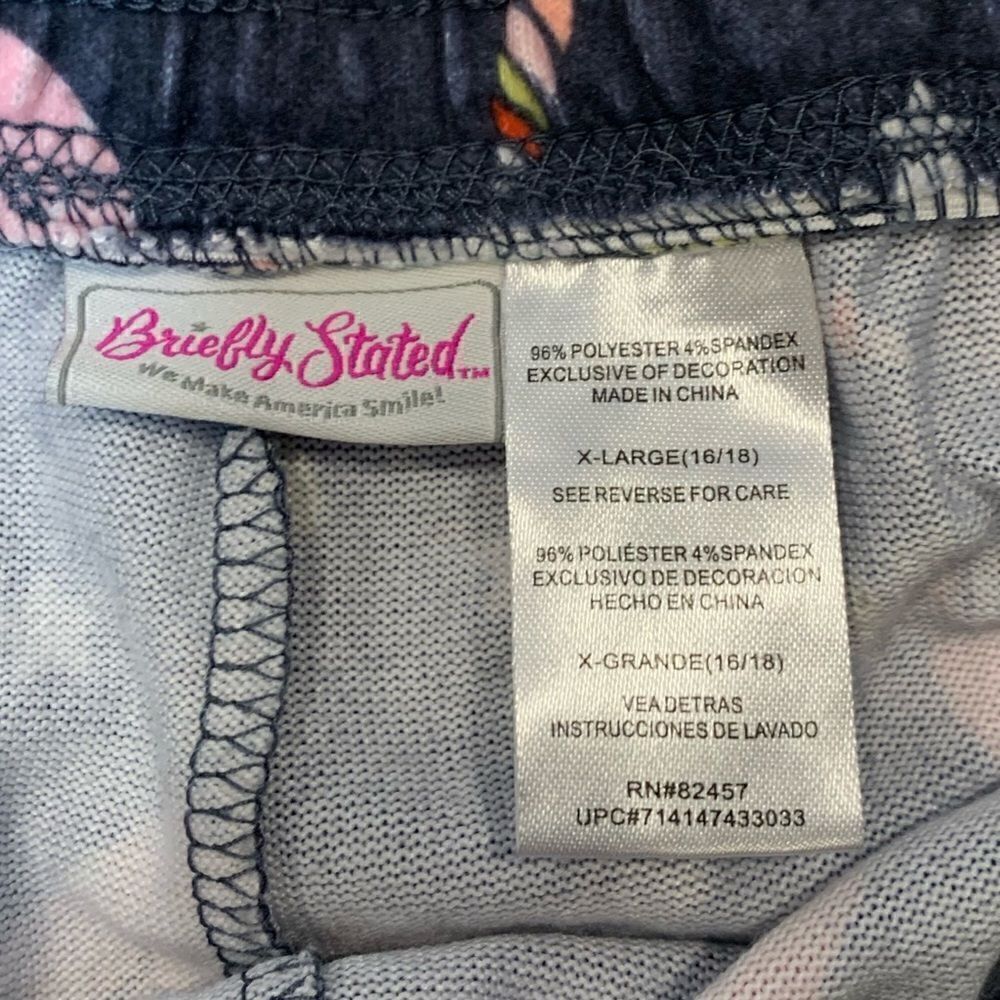 Briefly stated unicorn whales xL (16-18) Lounge pants - Picture 9 of 9